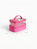 4-in-1 Multi-Compartment Travel Cosmetic Organizer