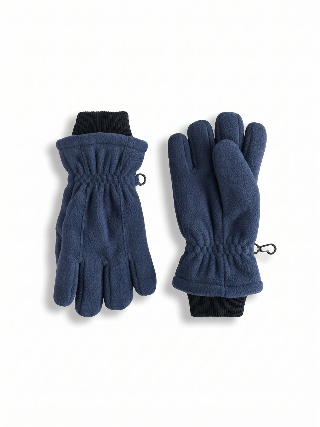 Black Insulated Fleece Gloves