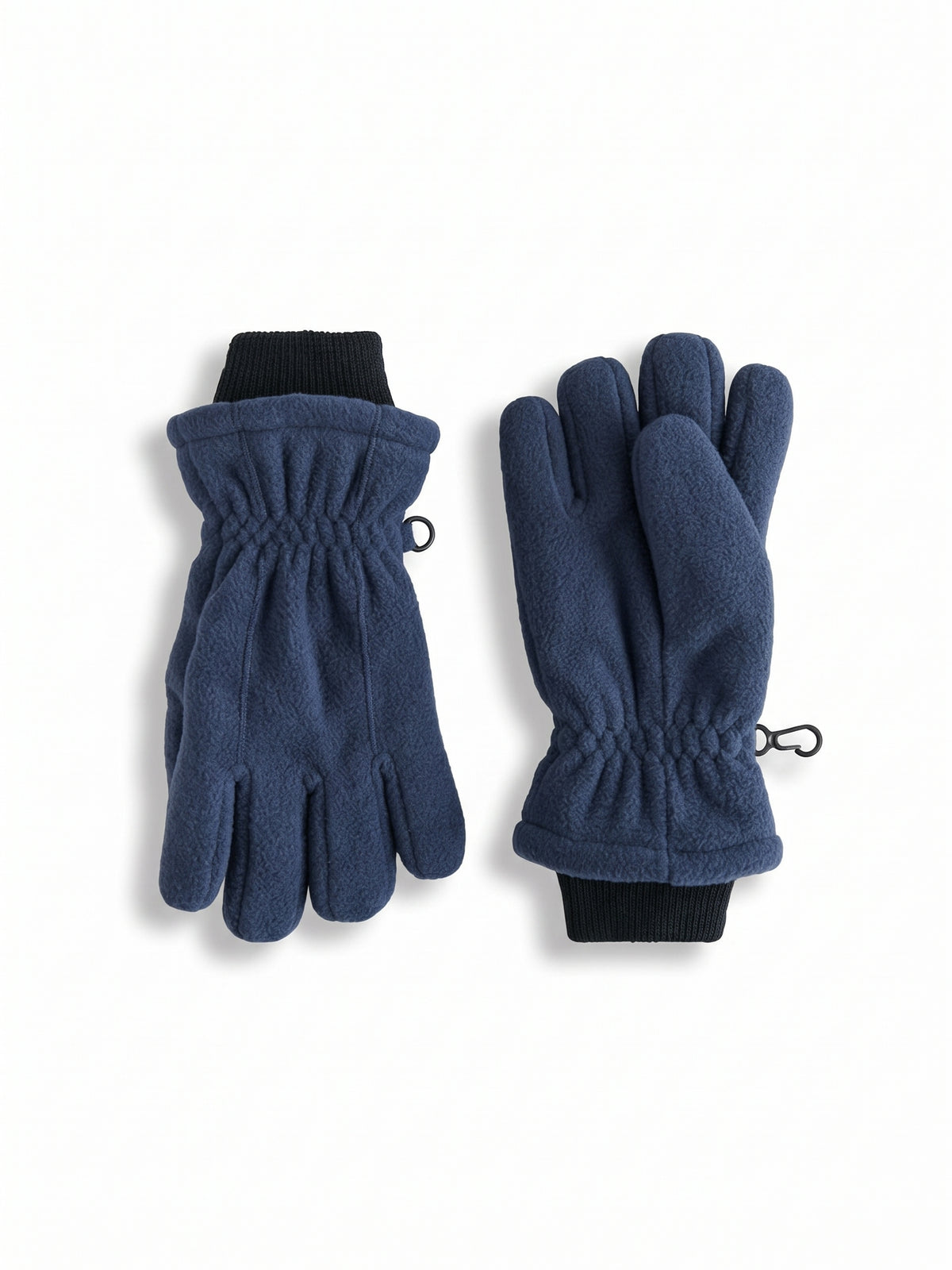 Black Insulated Fleece Gloves