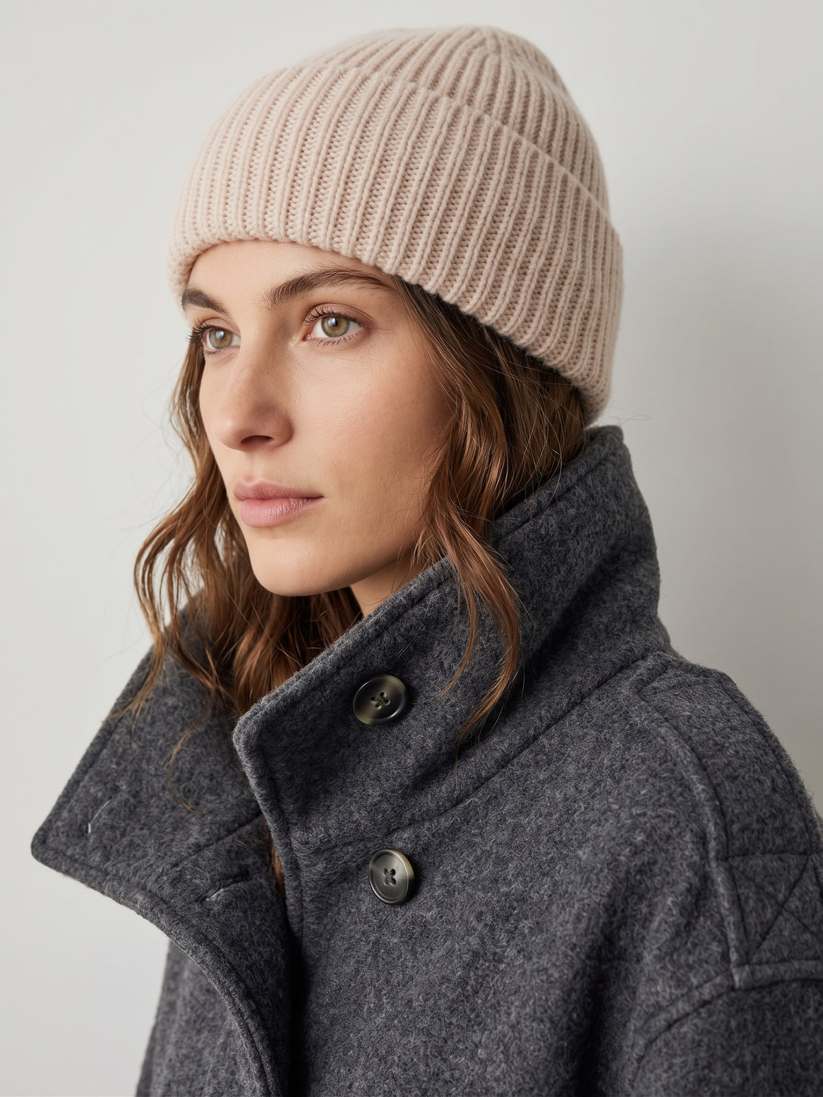 Soft Ribbed Beanie Hat