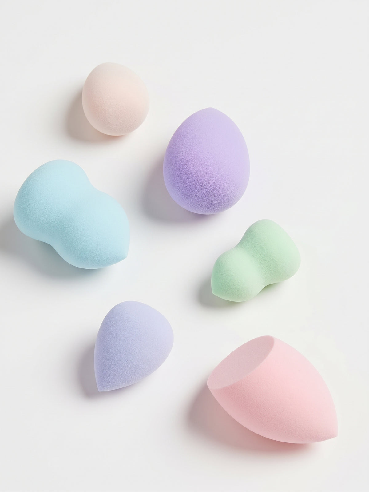 Pastel Beauty Blender Sponge Collection (6-Pack)