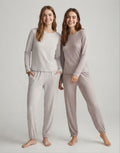 Two Sets dusty mauve and cream