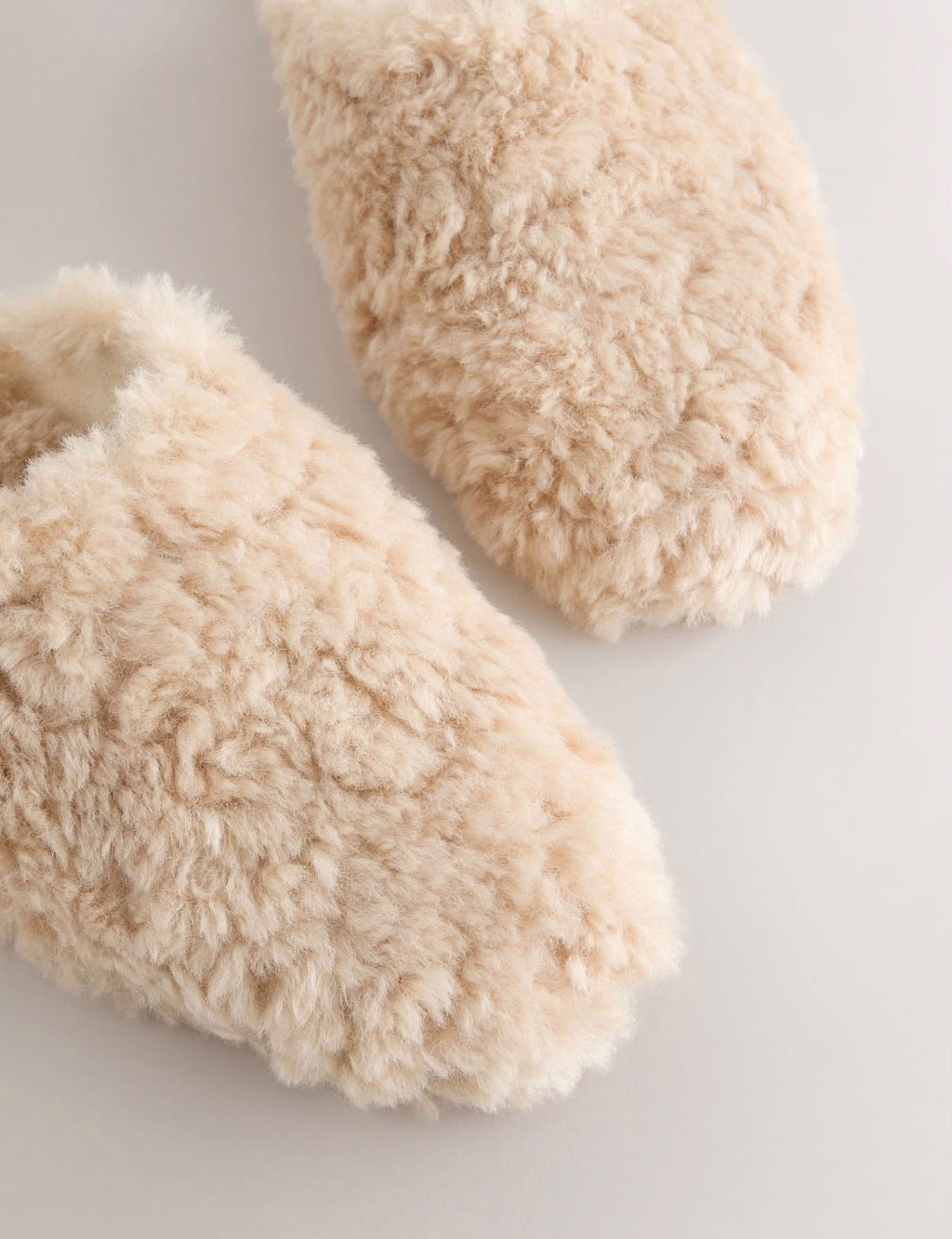 Faux Fur Mule Slippers