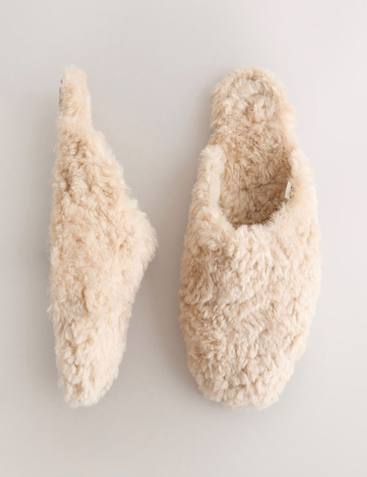 Faux Fur Mule Slippers