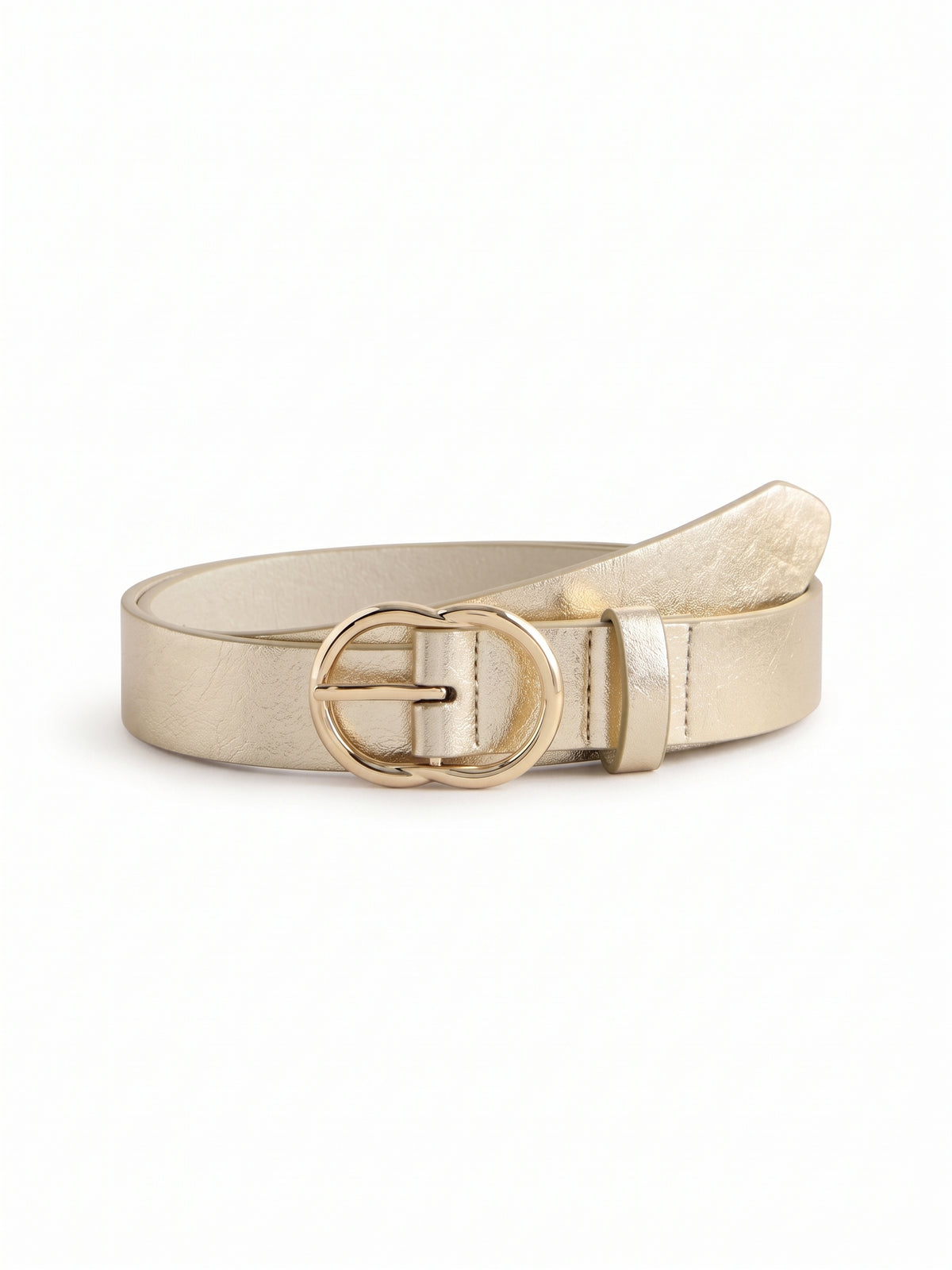 Gold Classic PU Belt