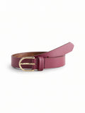 Berry Classic Leather Belt