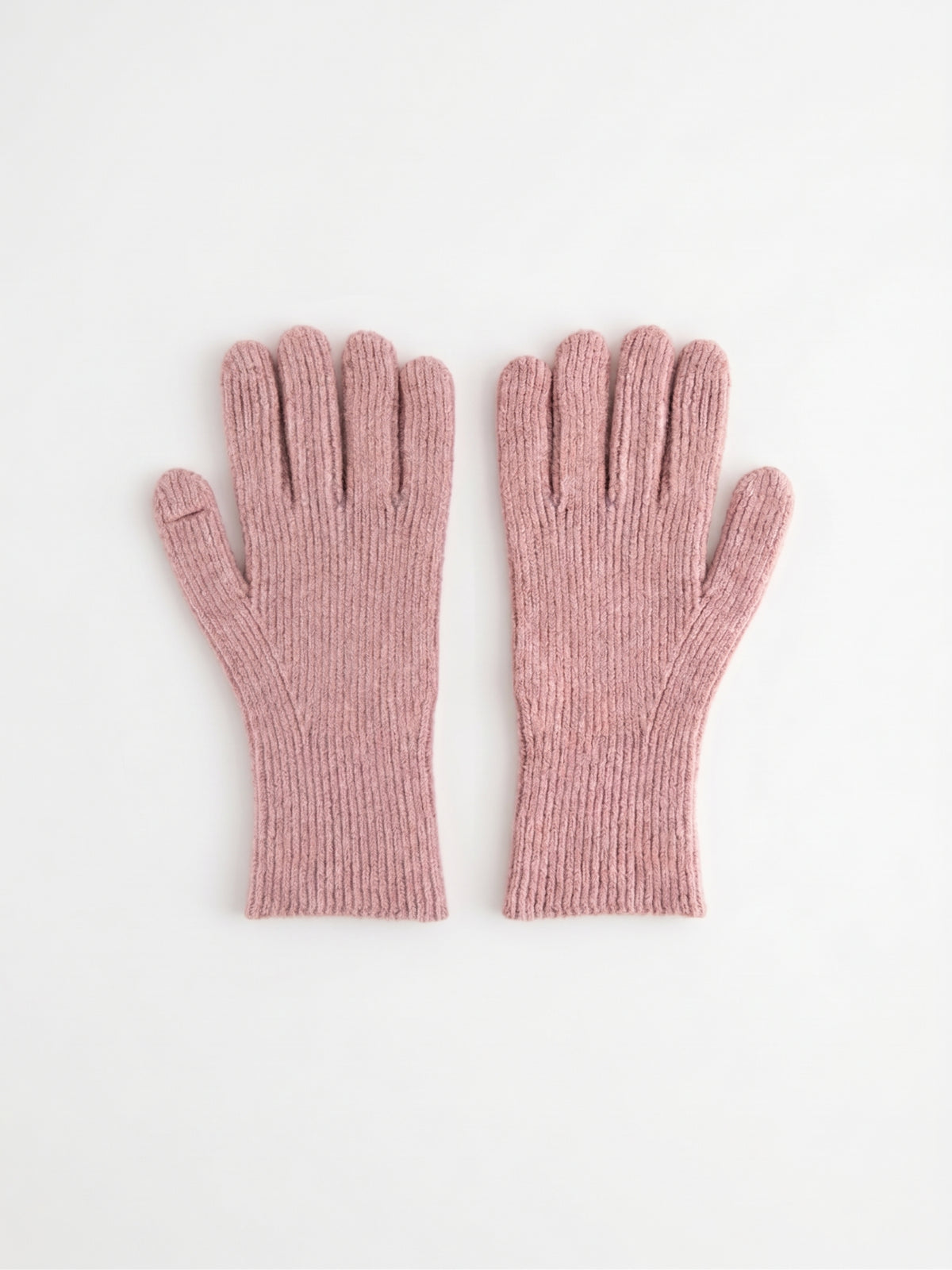 Soft Ribbed Gloves